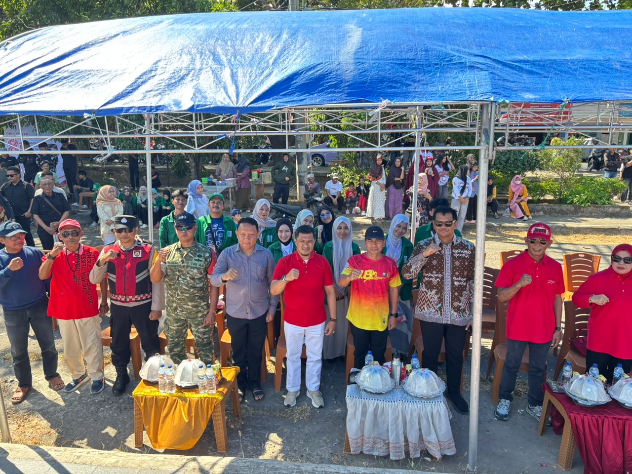 Lomba Perahu Pemuda Biring Kassi Resmi Dibuka, Kelurahan lembang Bergemuruh Sambut HUT RI ke-81